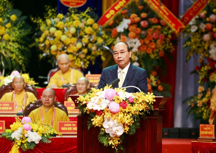 Chủ tịch nước Nguyễn Xuân Phúc: Phật giáo Việt Nam phát huy truyền thống "hộ quốc an dân"
