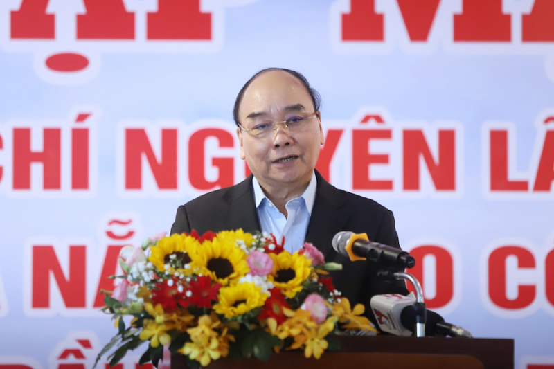 Chủ tịch nước Nguyễn Xuân Phúc gặp mặt các nguyên lãnh đạo Quảng Nam thời kỳ đầu tái lập tỉnh