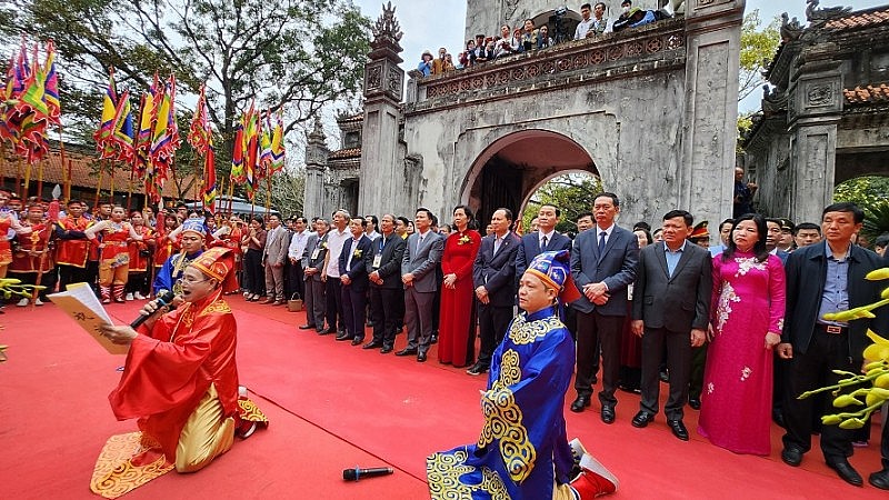 Lễ hội Đền Bà Triệu và đón nhận Di sản văn hóa phi vật thể quốc gia