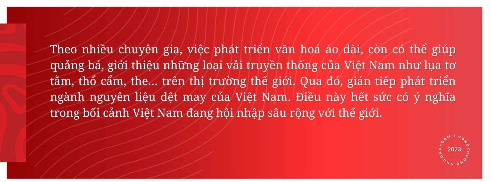 Longform | Áo dài Việt Nam: Từ biểu tượng đến giá trị kinh tế du lịch