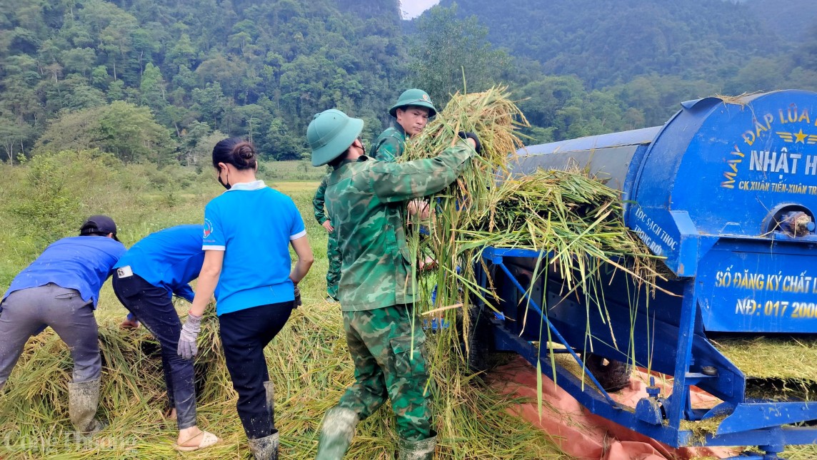 Quảng Bình: Bà con đồng bào Rục vào vụ mùa gặt