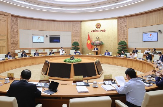 Chính phủ họp chuyên đề xây dựng pháp luật: Cho ý kiến Nghị quyết về xây dựng Trung tâm tài chính
