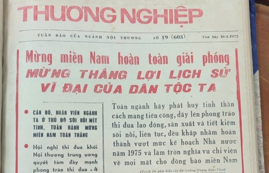 Mùa xuân lịch sử 50 năm trước trên Báo Công Thương