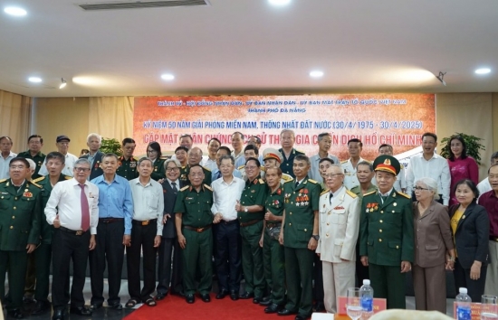 Đà Nẵng: Tri ân nhân chứng lịch sử tham gia Chiến dịch Hồ Chí Minh