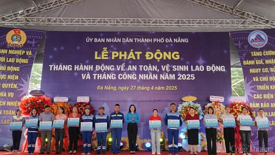 Đà Nẵng: Phát động Tháng an toàn lao động, Tháng Công nhân năm 2025
