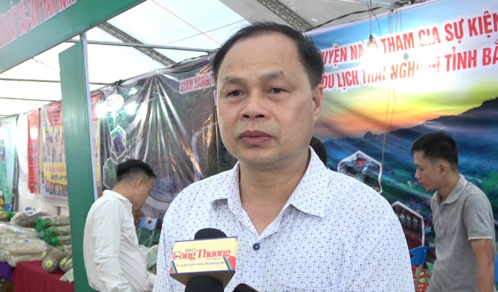 Ông Đinh Lâm Sáng- Phó Giám đốc Sở Công Thương tỉnh Bắc Kạn