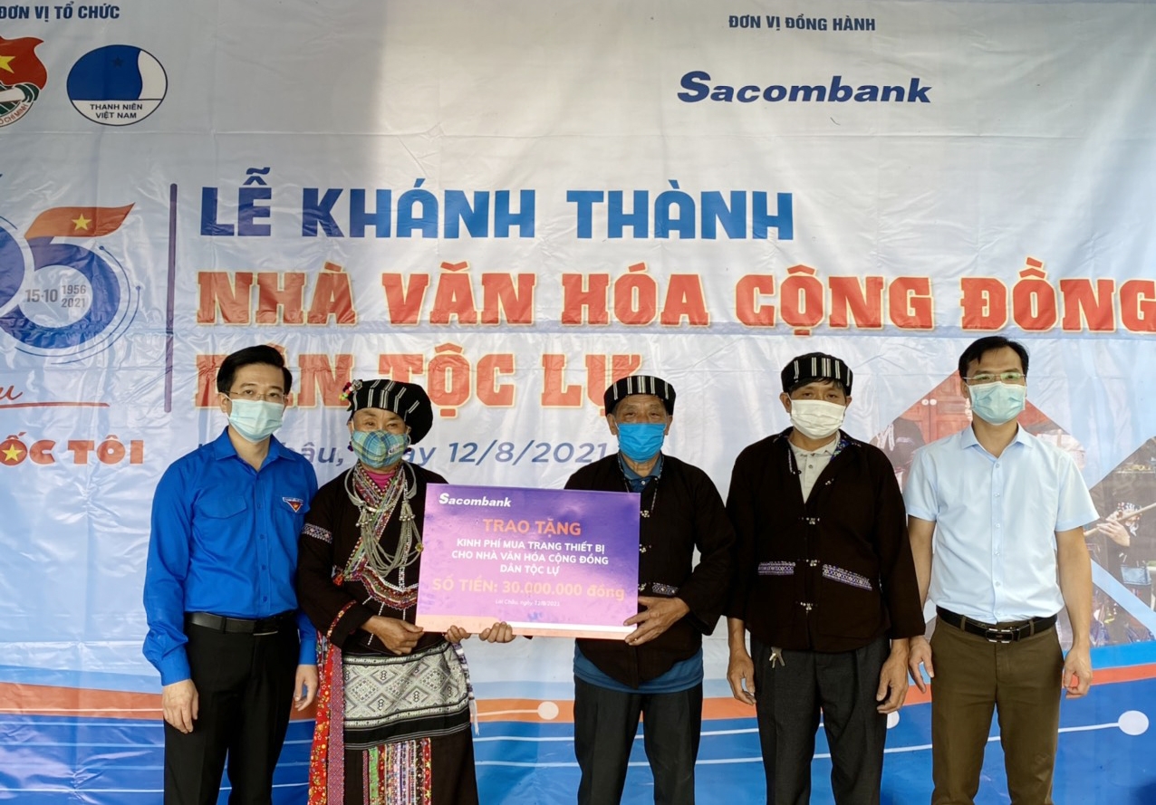 Lai Châu: Khánh thành và bàn giao Nhà văn hóa cộng đồng dân tộc Lự