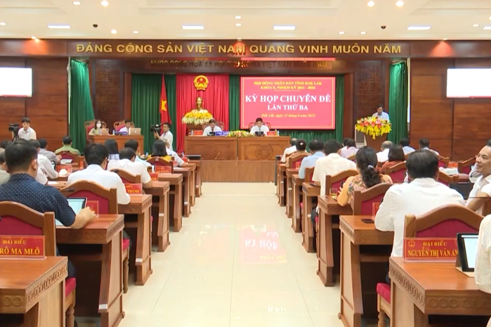 HĐND tỉnh Đắk Lắk khóa X: Thông qua 4 nghị quyết quan trọng tại Kỳ họp chuyên đề lần thứ ba