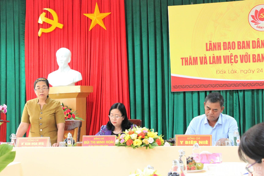 Trưởng Ban Dân vận Trung ương đánh giá cao công tác dân vận của tỉnh Đắk Lắk