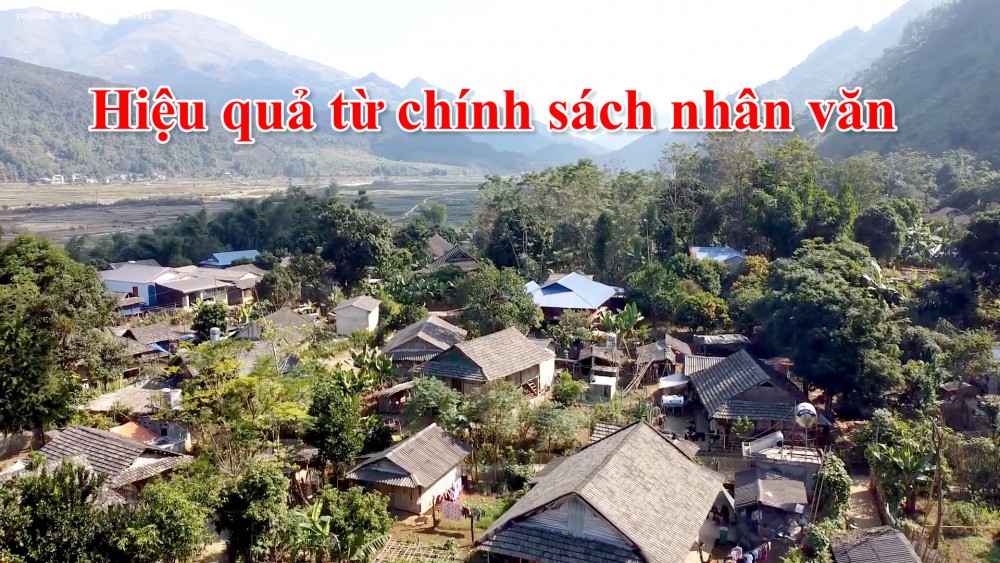 Hiệu quả từ chính sách nhân văn