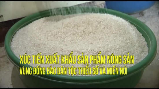 xuc tien xuat khau san pham nong san vung dong bao dan toc thieu so va mien nui