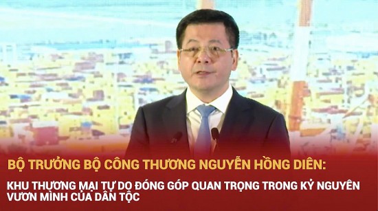 bo truong nguyen hong dien khu thuong mai tu do dong gop quan trong trong ky nguyen vuon minh cua dan toc